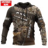 Max Corner PERSONALIZED DEER HUNTING Leather Pattern All Over Printed Shirt Gift For Hunter