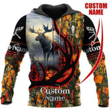 Max Corner ALL OVER PRINTED CUSTOMIZED MOOSE HUNTING SHIRTS Gift For Hunter