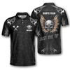 Maxcorners Skull Angel Wings Darts Personalized Name 3D Shirt