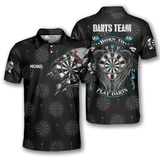 Maxcorners Born To Play Darts Personalized Name And Team Name 3D Shirt