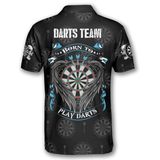 Maxcorners Born To Play Darts Personalized Name And Team Name 3D Shirt