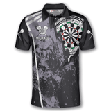 Maxcorners Grunge Lightning Darts Personalized Name And Team Name 3D Shirt