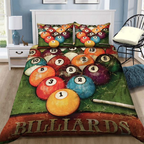 Maxcorners Billiards Ball Player Bedding Set-VT04