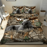 Maxcorners Moose Hunting Bedding Set