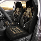 Maxcorners Wild Boar Hunting Hold on Funny Car Seat Covers