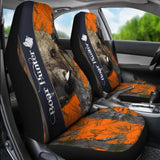 Maxcorners Wild Boar Hunter Car Seat Covers