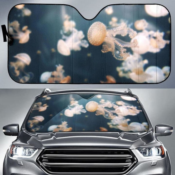 Maxcorners Jellyfishes Underwater Car Sun Shade