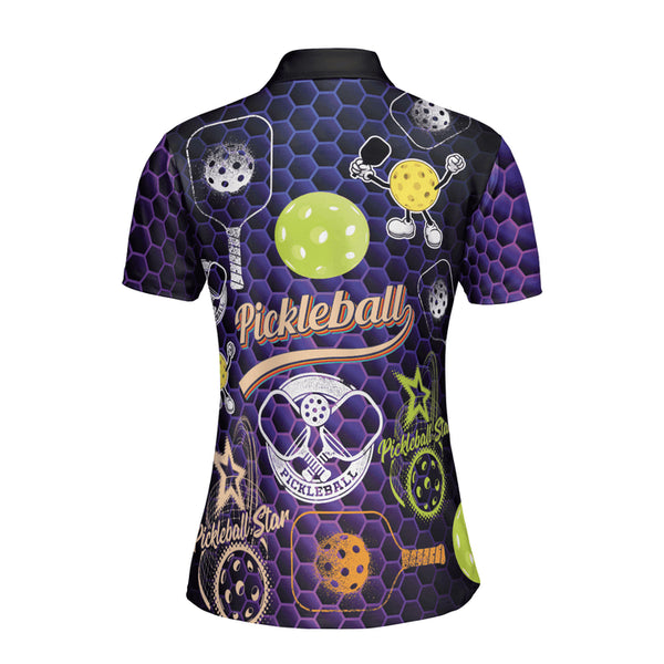 PICKLEBALL STAR POLO SHIRT FOR WOMEN