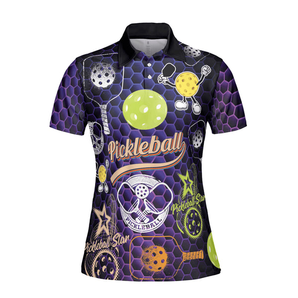 PICKLEBALL STAR POLO SHIRT FOR WOMEN