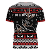 Maxcorners Deer Hunting Christmas Shirt 3D All Over Printed Clothes
