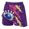 Maxcorners Customized Bowling Trouser Skirts With Shorts Underneath, Bowling Ion Max Bowling Ball Purple Fire Strike With Pockets