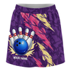 Maxcorners Customized Bowling Trouser Skirts With Shorts Underneath, Bowling Ion Max Bowling Ball Purple Fire Strike With Pockets