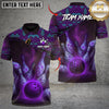 Maxcorners Ethnic Pattern Bowling Master Multicolor Customized Name, Team Name 3D Shirts