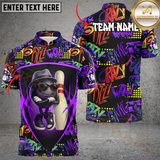Maxcorners Street Style Funny Ball Bowling Jersey Multicolor Customized Name, Team Name 3D Shirts