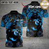 Maxcorners Inferno 8 Ball Billiard Multicolor Customized Name, Team Name 3D Shirt
