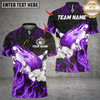 Maxcorners Flaming Bowling Pins Design Multicolor Customized Name, Team Name 3D Shirts
