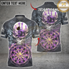 Maxcorners Darts Skull Lightning Dartboard Multicolor Customized Name, Team Name 3D Shirts