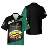 Maxcorners Pimento Cheese Augusta Golf Course Custom Men's Golf Polo Shirt, Funny Golf Gifts