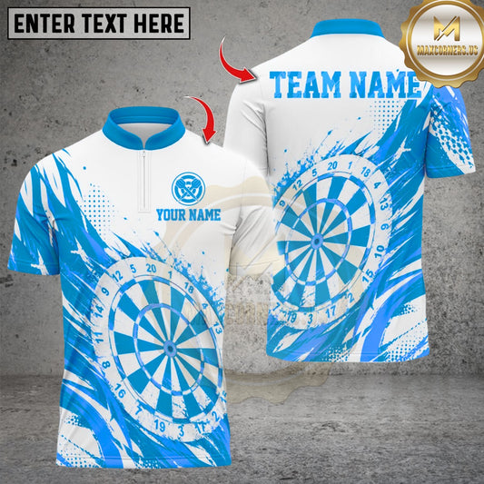 Maxcorners Darts Dartboard Passion Pattern Multicolor Customized Name, Team Name 3D Shirts