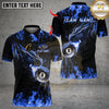 Maxcorners Billiard Fire Dragon 8 Ball Multicolor Customized Name, Team Name 3D Shirt