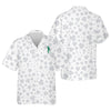Maxcorners Shamrock Golf Polo Shirt, Mens Golf Shirt, St Patrick's Day Golf Shirt, Gift For Golfer