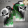 Maxcorners Darts Skull Punisher Dartboard Design Multicolor Customized Name, Team Name 3D Shirts
