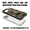 Maxcorners Deer Hunting Forest Classic Personalized Name Phone Case