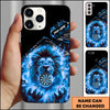 Maxcorners Darts Fire Lion Dartboard Multicolor Personalized Name 3D Phone Case