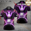 Maxcorners Golf Eagle Glow Multicolor Customized Name, Team Name 3D Shirts