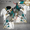 Maxcorners Darts Eagle Precision Multicolor Customized Name Team Name 3D Shirts