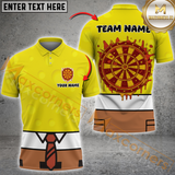 Maxcorners Darts Cheesy Hero Personalized Name 3D Unisex Shirt