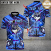 Maxcorners Cool Streetwear Wolf Bowling Multicolor Customized Name, Team Name 3D Shirt