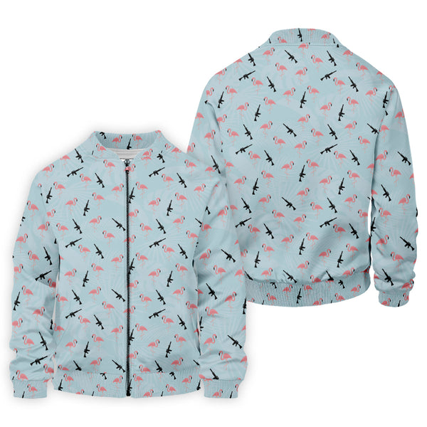 Maxcorners Funny Flamingos Golf Polo Shirt, Golfing Apparel, Mens Golf Gift, Funny Golf Polos