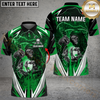 Maxcorners Golf Lightning Reaper Multicolor Customized Name, Team Name 3D Shirts