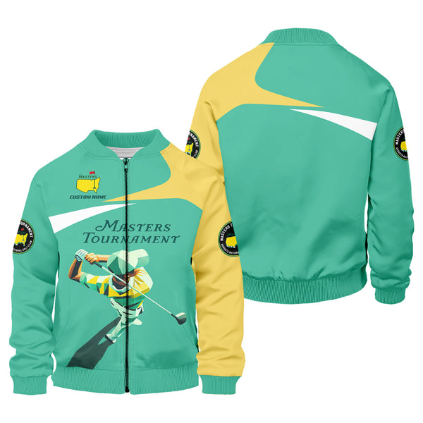 Maxcorners Master Tournament Custom Men's Golf Polo Shirt, Golf Gifts For Dad