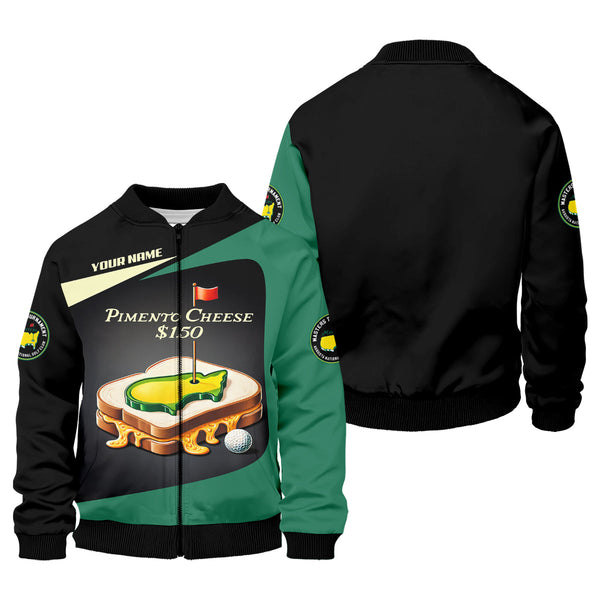 Maxcorners Pimento Cheese Augusta Golf Course Custom Men's Golf Polo Shirt, Funny Golf Gifts