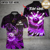 Maxcorners Bowling Assassin With Thunder Lightning Multicolor Customized Name, Team Name 3D Shirts