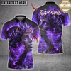 Maxcorners Darts Volcanic Lava Queen Goddess Multicolor Customized Name, Team Name 3D Shirts