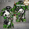 Maxcorners Darts Furious Panda Mascot Holding Darts Bamboo Leaves Target Board Graphic Multicolor Customized Name, Team Name 3D Shirts