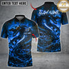Maxcorners Darts Hellfire Snake Cobra Multicolor Customized Name, Team Name 3D Shirts