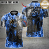 Maxcorners Darts Pumpkin Fire Halloween Multicolor Customized Name, Team Name 3D Shirts