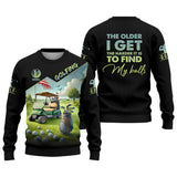 Maxcorners The Older I Get Custom Men's Golf Polo Shirt, Funny Golf Shirt, Dad Golf Gift