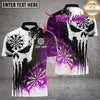 Maxcorners Darts Skull Punisher Dartboard Design Multicolor Customized Name, Team Name 3D Shirts