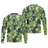 Maxcorners Bigfoot Sasquatch Men's Golf Polo Shirt, Funny Golf Shirt, Gift For Golfers