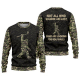 Maxcorners Funny Bigfoot Men's Golf Polo Shirt, Funny Golf Shirt, Gift For Golfers