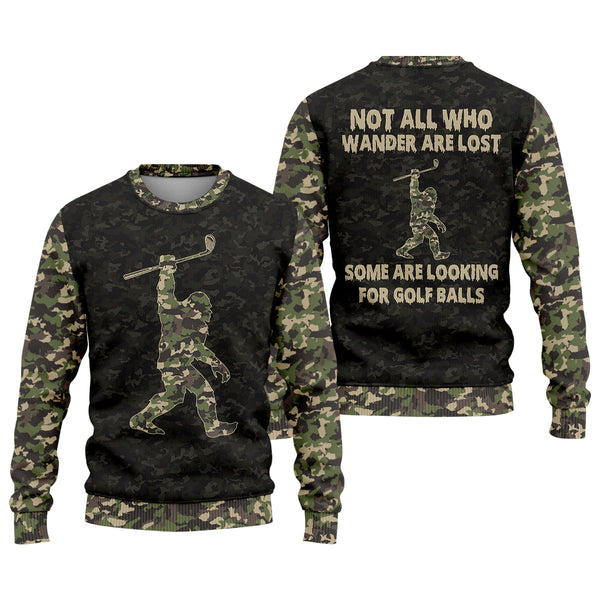 Maxcorners Funny Bigfoot Men's Golf Polo Shirt, Funny Golf Shirt, Gift For Golfers