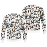 Maxcorners Bigfoot Sasquatch Men's Golf Polo Shirt, Funny Golf Shirt, Men Golf Gifts