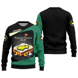 Maxcorners Pimento Cheese Augusta Golf Course Custom Men's Golf Polo Shirt, Funny Golf Gifts