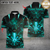 Maxcorners Darts Angry Flame Dragon Dartboard Design Multicolor Customized Name, Team Name 3D Shirts
