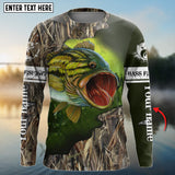 Maxcorners Bass Fishing Tournament Customized Name 3D Shirt